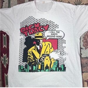 Screen Stars 90s Dick Tracy graphic tee